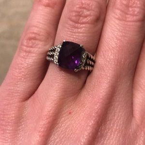 Authentic David Yurman (Amethyst) Wheaton Ring